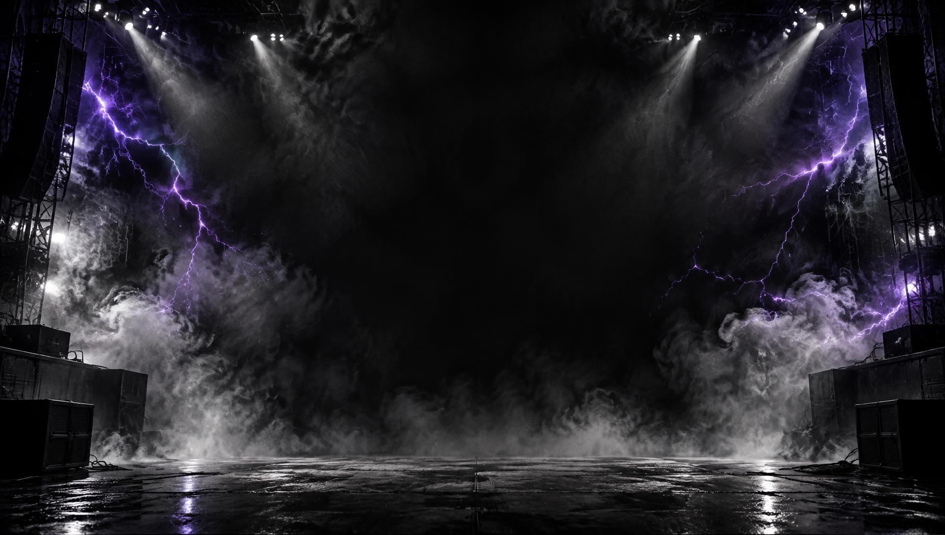 Atmospheric concert venue